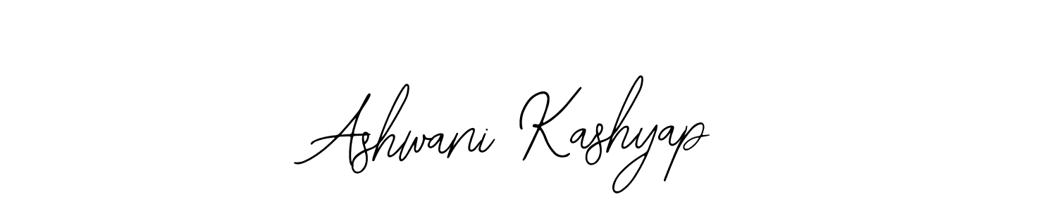 Design your own signature with our free online signature maker. With this signature software, you can create a handwritten (Bearetta-2O07w) signature for name Ashwani Kashyap. Ashwani Kashyap signature style 12 images and pictures png