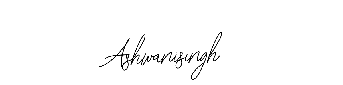 The best way (Bearetta-2O07w) to make a short signature is to pick only two or three words in your name. The name Ashwanisingh include a total of six letters. For converting this name. Ashwanisingh signature style 12 images and pictures png