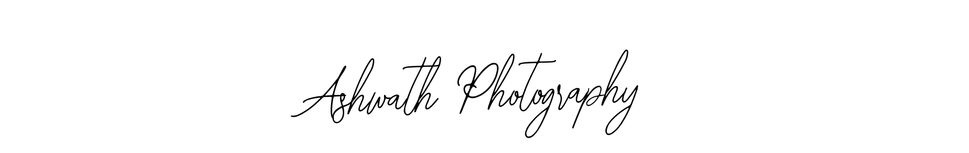 Use a signature maker to create a handwritten signature online. With this signature software, you can design (Bearetta-2O07w) your own signature for name Ashwath Photography. Ashwath Photography signature style 12 images and pictures png