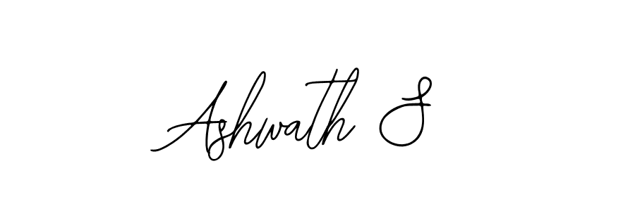 Make a beautiful signature design for name Ashwath S. With this signature (Bearetta-2O07w) style, you can create a handwritten signature for free. Ashwath S signature style 12 images and pictures png