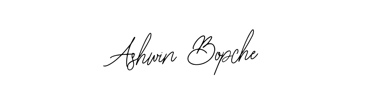 Create a beautiful signature design for name Ashwin Bopche. With this signature (Bearetta-2O07w) fonts, you can make a handwritten signature for free. Ashwin Bopche signature style 12 images and pictures png