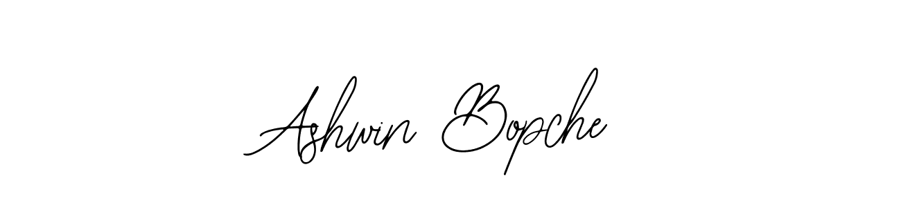 Also You can easily find your signature by using the search form. We will create Ashwin Bopche name handwritten signature images for you free of cost using Bearetta-2O07w sign style. Ashwin Bopche signature style 12 images and pictures png