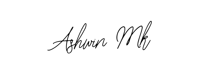 The best way (Bearetta-2O07w) to make a short signature is to pick only two or three words in your name. The name Ashwin Mk include a total of six letters. For converting this name. Ashwin Mk signature style 12 images and pictures png
