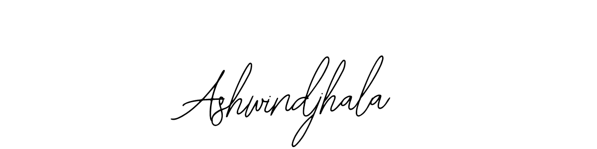 How to make Ashwindjhala name signature. Use Bearetta-2O07w style for creating short signs online. This is the latest handwritten sign. Ashwindjhala signature style 12 images and pictures png