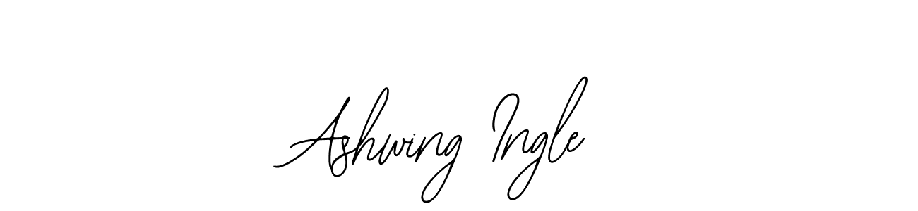 Create a beautiful signature design for name Ashwing Ingle. With this signature (Bearetta-2O07w) fonts, you can make a handwritten signature for free. Ashwing Ingle signature style 12 images and pictures png
