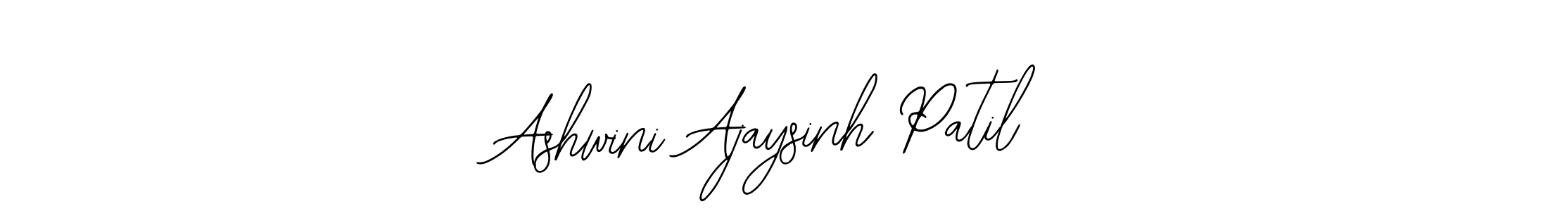 Bearetta-2O07w is a professional signature style that is perfect for those who want to add a touch of class to their signature. It is also a great choice for those who want to make their signature more unique. Get Ashwini Ajaysinh Patil name to fancy signature for free. Ashwini Ajaysinh Patil signature style 12 images and pictures png