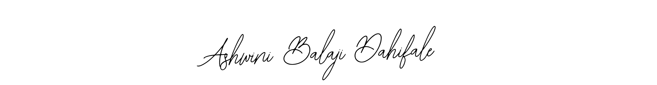 How to make Ashwini Balaji Dahifale name signature. Use Bearetta-2O07w style for creating short signs online. This is the latest handwritten sign. Ashwini Balaji Dahifale signature style 12 images and pictures png