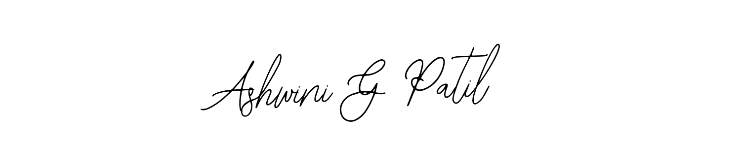 It looks lik you need a new signature style for name Ashwini G Patil. Design unique handwritten (Bearetta-2O07w) signature with our free signature maker in just a few clicks. Ashwini G Patil signature style 12 images and pictures png