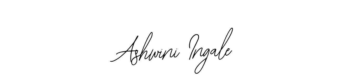 How to make Ashwini Ingale name signature. Use Bearetta-2O07w style for creating short signs online. This is the latest handwritten sign. Ashwini Ingale signature style 12 images and pictures png