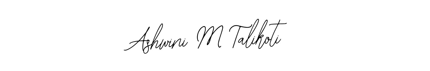 Here are the top 10 professional signature styles for the name Ashwini M Talikoti. These are the best autograph styles you can use for your name. Ashwini M Talikoti signature style 12 images and pictures png