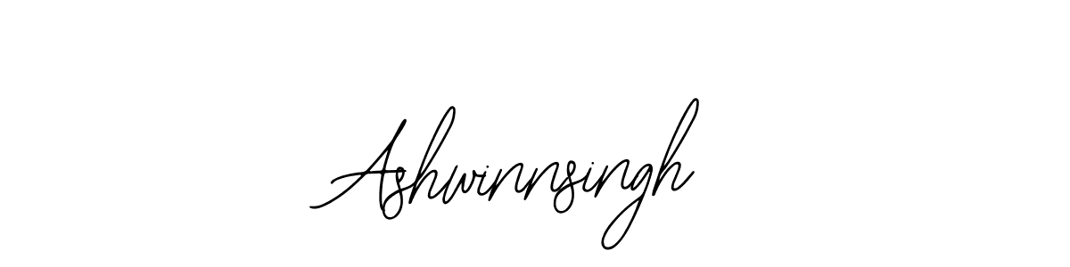 You should practise on your own different ways (Bearetta-2O07w) to write your name (Ashwinnsingh) in signature. don't let someone else do it for you. Ashwinnsingh signature style 12 images and pictures png