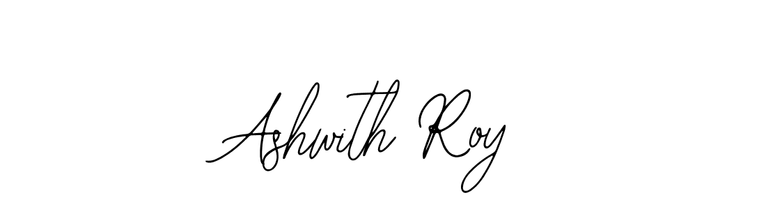 How to make Ashwith Roy name signature. Use Bearetta-2O07w style for creating short signs online. This is the latest handwritten sign. Ashwith Roy signature style 12 images and pictures png