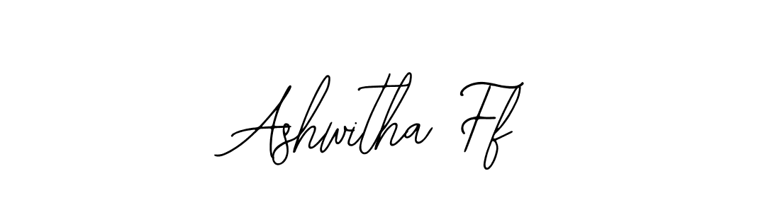 Design your own signature with our free online signature maker. With this signature software, you can create a handwritten (Bearetta-2O07w) signature for name Ashwitha Ff. Ashwitha Ff signature style 12 images and pictures png