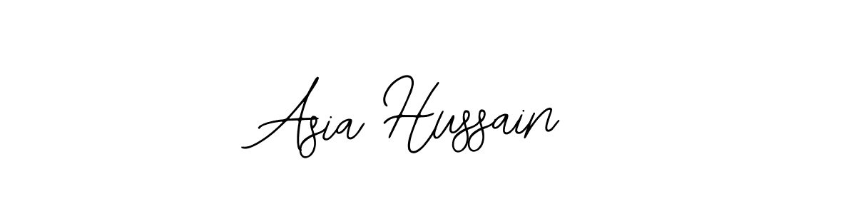 Asia Hussain stylish signature style. Best Handwritten Sign (Bearetta-2O07w) for my name. Handwritten Signature Collection Ideas for my name Asia Hussain. Asia Hussain signature style 12 images and pictures png