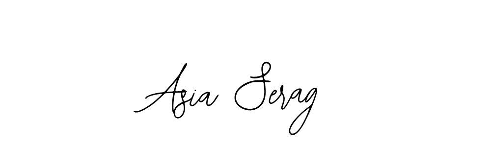 Similarly Bearetta-2O07w is the best handwritten signature design. Signature creator online .You can use it as an online autograph creator for name Asia Serag. Asia Serag signature style 12 images and pictures png