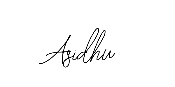 Also we have Asidhu name is the best signature style. Create professional handwritten signature collection using Bearetta-2O07w autograph style. Asidhu signature style 12 images and pictures png