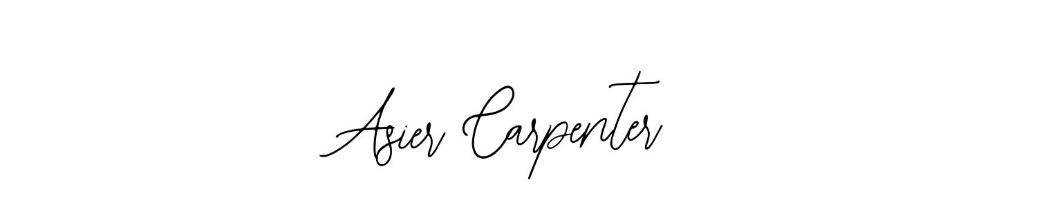 It looks lik you need a new signature style for name Asier Carpenter. Design unique handwritten (Bearetta-2O07w) signature with our free signature maker in just a few clicks. Asier Carpenter signature style 12 images and pictures png