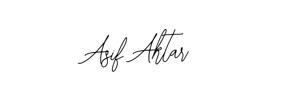 How to make Asif Aktar name signature. Use Bearetta-2O07w style for creating short signs online. This is the latest handwritten sign. Asif Aktar signature style 12 images and pictures png