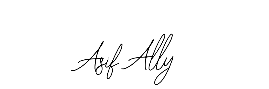 if you are searching for the best signature style for your name Asif Ally. so please give up your signature search. here we have designed multiple signature styles  using Bearetta-2O07w. Asif Ally signature style 12 images and pictures png
