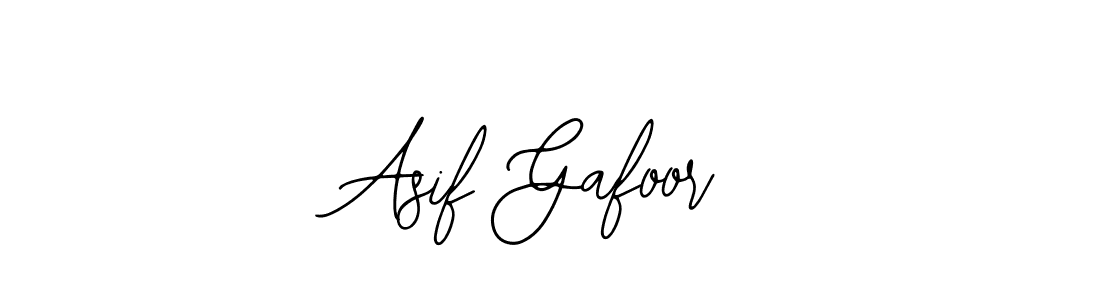 Use a signature maker to create a handwritten signature online. With this signature software, you can design (Bearetta-2O07w) your own signature for name Asif Gafoor. Asif Gafoor signature style 12 images and pictures png