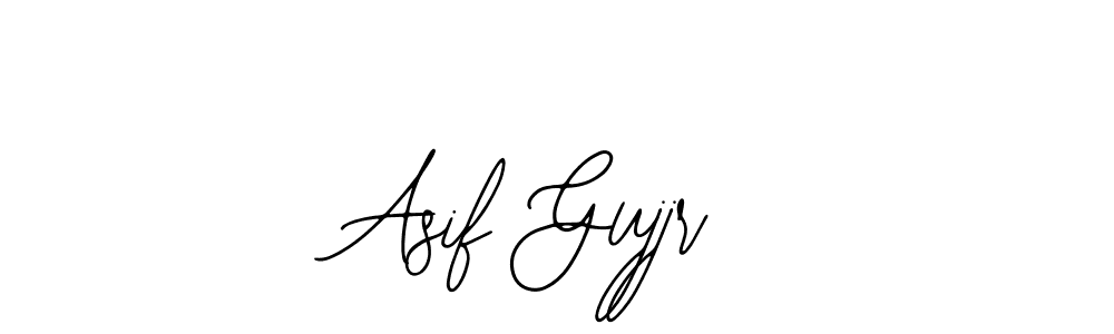 if you are searching for the best signature style for your name Asif Gujjr. so please give up your signature search. here we have designed multiple signature styles  using Bearetta-2O07w. Asif Gujjr signature style 12 images and pictures png