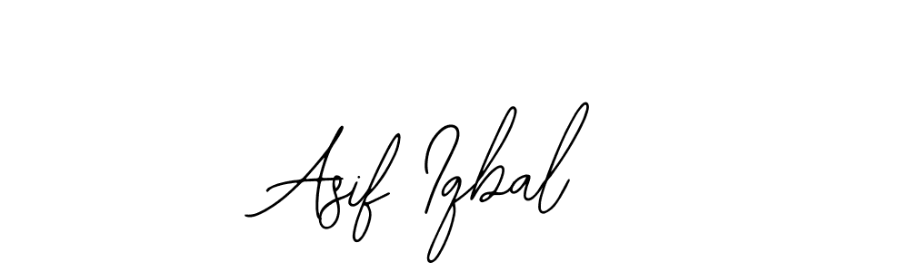 How to make Asif Iqbal name signature. Use Bearetta-2O07w style for creating short signs online. This is the latest handwritten sign. Asif Iqbal signature style 12 images and pictures png