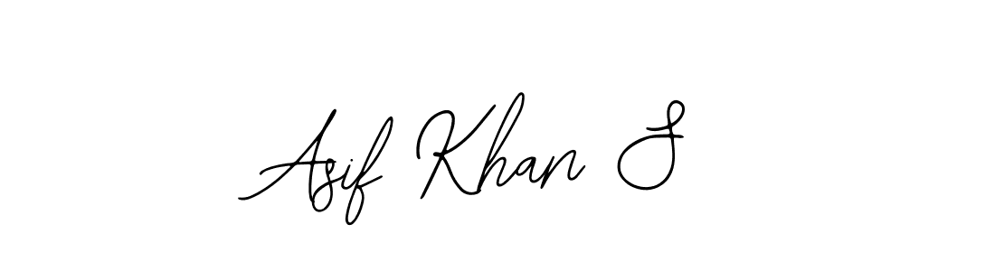Make a beautiful signature design for name Asif Khan S. With this signature (Bearetta-2O07w) style, you can create a handwritten signature for free. Asif Khan S signature style 12 images and pictures png