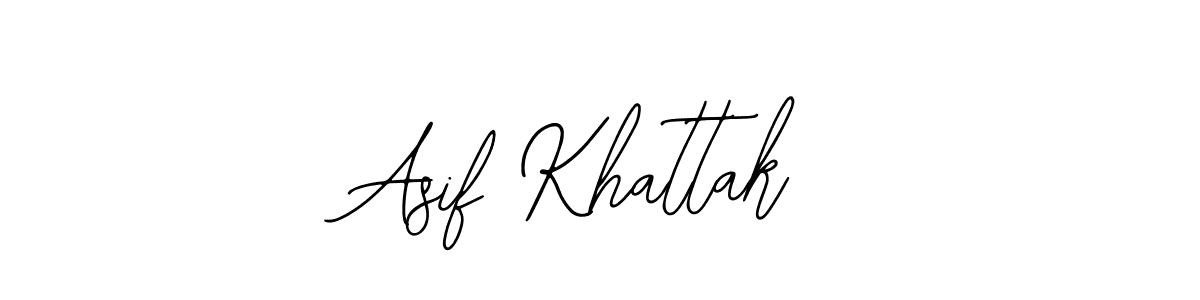 Design your own signature with our free online signature maker. With this signature software, you can create a handwritten (Bearetta-2O07w) signature for name Asif Khattak. Asif Khattak signature style 12 images and pictures png