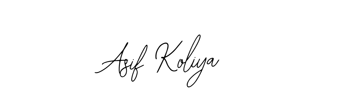 if you are searching for the best signature style for your name Asif Koliya. so please give up your signature search. here we have designed multiple signature styles  using Bearetta-2O07w. Asif Koliya signature style 12 images and pictures png