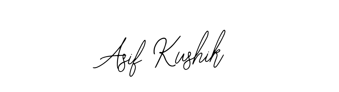 Bearetta-2O07w is a professional signature style that is perfect for those who want to add a touch of class to their signature. It is also a great choice for those who want to make their signature more unique. Get Asif Kushik name to fancy signature for free. Asif Kushik signature style 12 images and pictures png