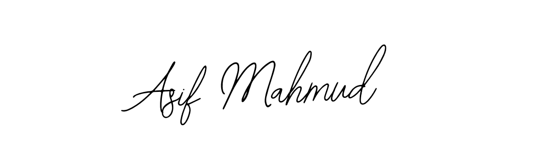 The best way (Bearetta-2O07w) to make a short signature is to pick only two or three words in your name. The name Asif Mahmud include a total of six letters. For converting this name. Asif Mahmud signature style 12 images and pictures png