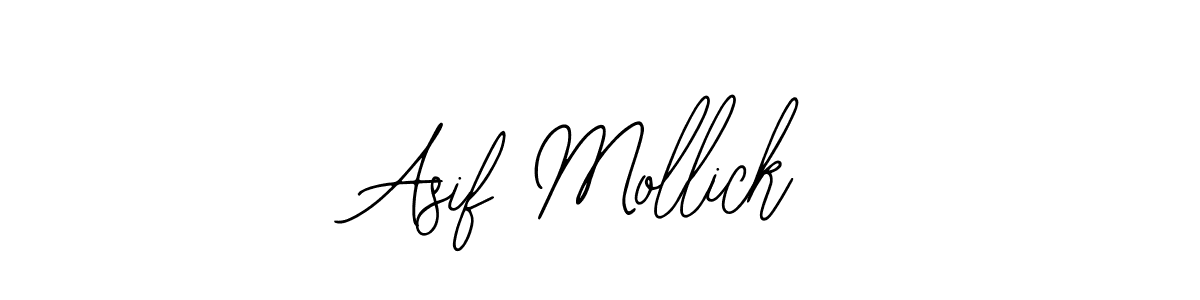 Use a signature maker to create a handwritten signature online. With this signature software, you can design (Bearetta-2O07w) your own signature for name Asif Mollick. Asif Mollick signature style 12 images and pictures png