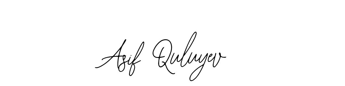 You should practise on your own different ways (Bearetta-2O07w) to write your name (Asif Quluyev) in signature. don't let someone else do it for you. Asif Quluyev signature style 12 images and pictures png