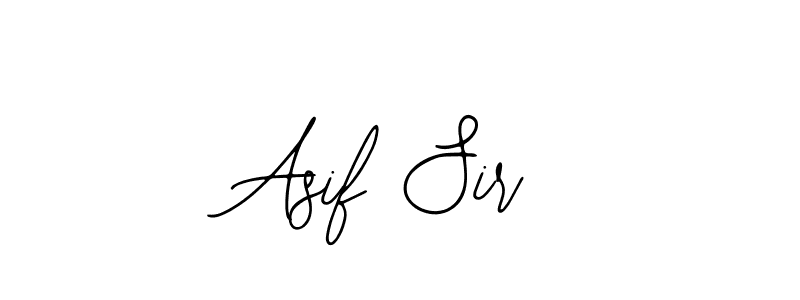 The best way (Bearetta-2O07w) to make a short signature is to pick only two or three words in your name. The name Asif Sir include a total of six letters. For converting this name. Asif Sir signature style 12 images and pictures png