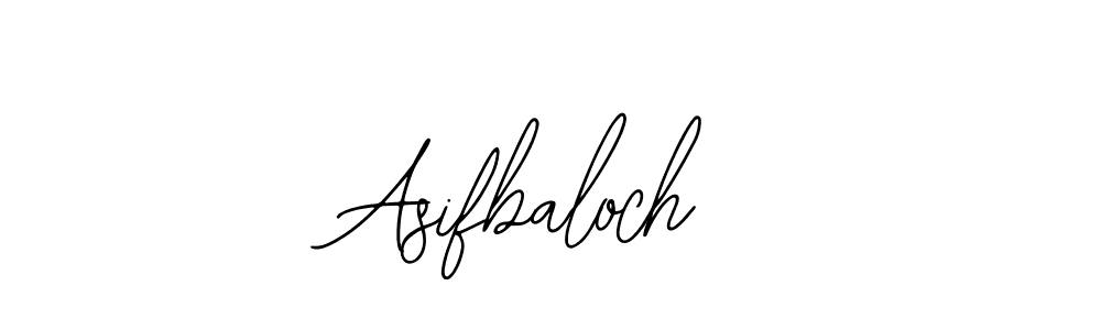 How to make Asifbaloch name signature. Use Bearetta-2O07w style for creating short signs online. This is the latest handwritten sign. Asifbaloch signature style 12 images and pictures png