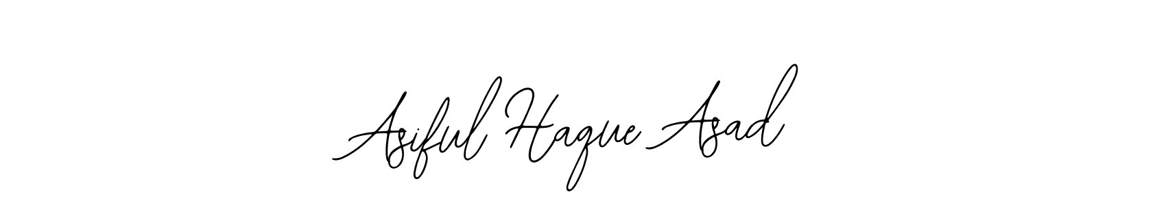 You should practise on your own different ways (Bearetta-2O07w) to write your name (Asiful Haque Asad) in signature. don't let someone else do it for you. Asiful Haque Asad signature style 12 images and pictures png