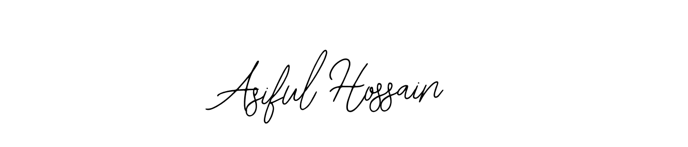 How to make Asiful Hossain name signature. Use Bearetta-2O07w style for creating short signs online. This is the latest handwritten sign. Asiful Hossain signature style 12 images and pictures png