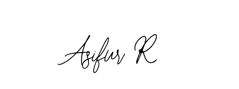 The best way (Bearetta-2O07w) to make a short signature is to pick only two or three words in your name. The name Asifur R include a total of six letters. For converting this name. Asifur R signature style 12 images and pictures png