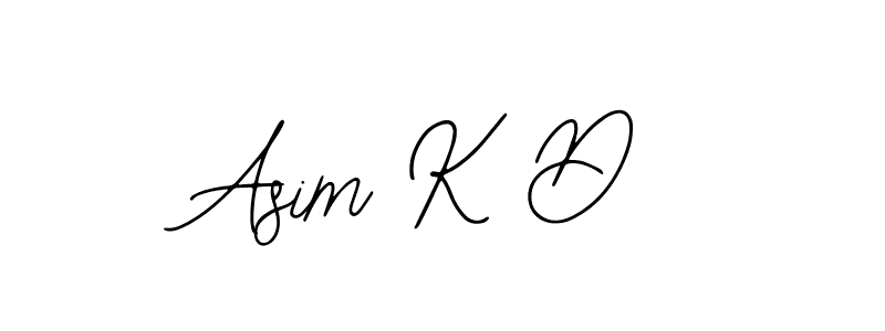 Also You can easily find your signature by using the search form. We will create Asim K D name handwritten signature images for you free of cost using Bearetta-2O07w sign style. Asim K D signature style 12 images and pictures png