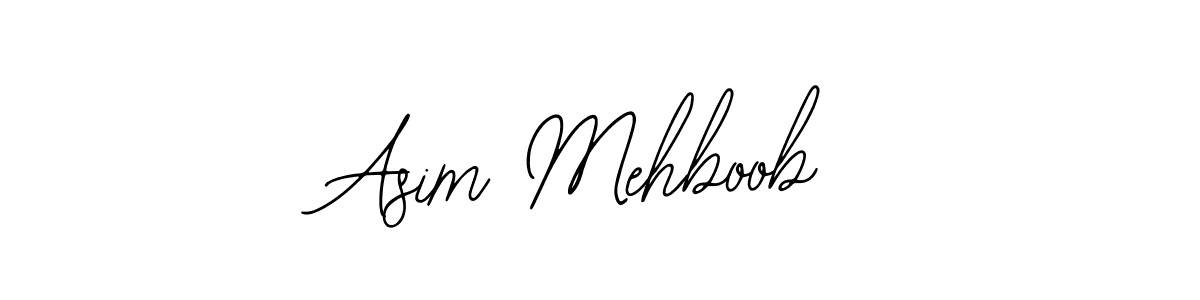 Create a beautiful signature design for name Asim Mehboob. With this signature (Bearetta-2O07w) fonts, you can make a handwritten signature for free. Asim Mehboob signature style 12 images and pictures png