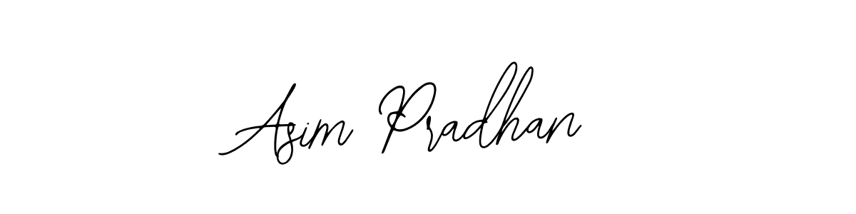 How to Draw Asim Pradhan signature style? Bearetta-2O07w is a latest design signature styles for name Asim Pradhan. Asim Pradhan signature style 12 images and pictures png