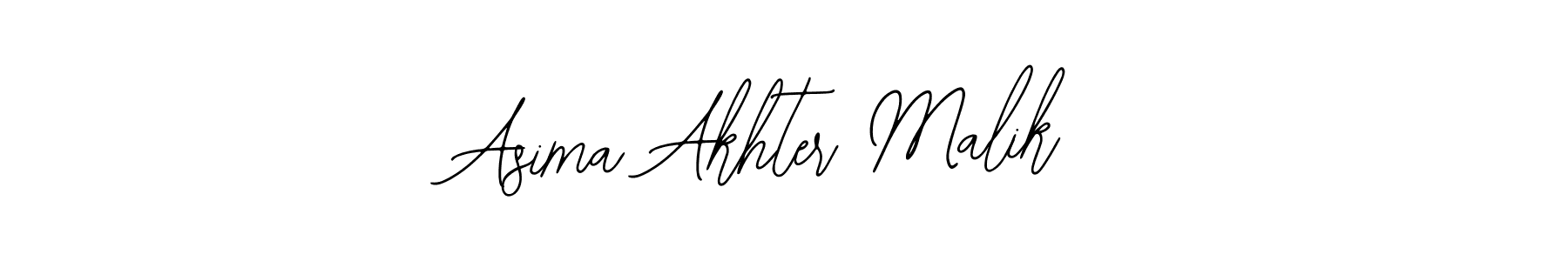 Asima Akhter Malik stylish signature style. Best Handwritten Sign (Bearetta-2O07w) for my name. Handwritten Signature Collection Ideas for my name Asima Akhter Malik. Asima Akhter Malik signature style 12 images and pictures png