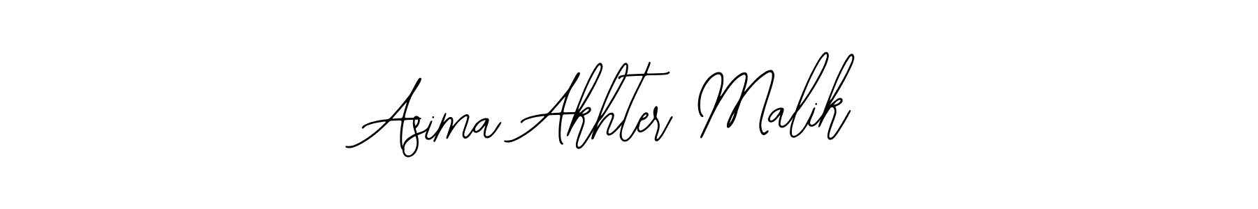 Create a beautiful signature design for name Asima Akhter Malik. With this signature (Bearetta-2O07w) fonts, you can make a handwritten signature for free. Asima Akhter Malik signature style 12 images and pictures png