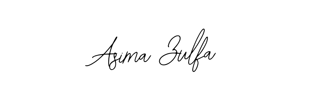 Make a beautiful signature design for name Asima Zulfa. With this signature (Bearetta-2O07w) style, you can create a handwritten signature for free. Asima Zulfa signature style 12 images and pictures png