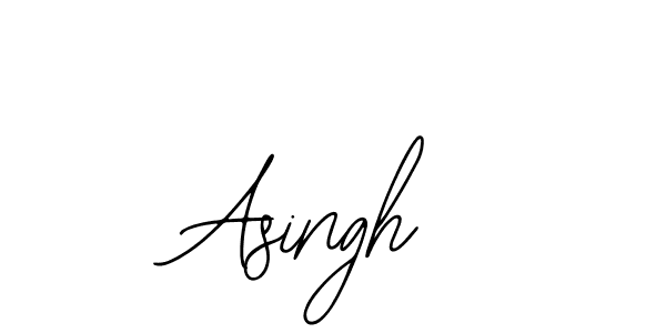 How to Draw Asingh signature style? Bearetta-2O07w is a latest design signature styles for name Asingh. Asingh signature style 12 images and pictures png