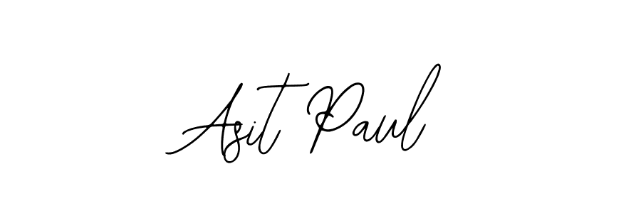 Design your own signature with our free online signature maker. With this signature software, you can create a handwritten (Bearetta-2O07w) signature for name Asit Paul. Asit Paul signature style 12 images and pictures png