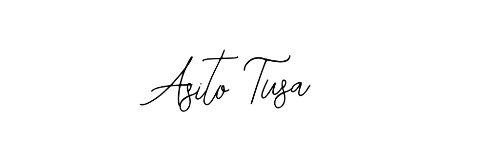 Bearetta-2O07w is a professional signature style that is perfect for those who want to add a touch of class to their signature. It is also a great choice for those who want to make their signature more unique. Get Asito Tusa name to fancy signature for free. Asito Tusa signature style 12 images and pictures png