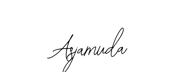 How to make Asjamuda signature? Bearetta-2O07w is a professional autograph style. Create handwritten signature for Asjamuda name. Asjamuda signature style 12 images and pictures png