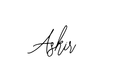 How to make Askir signature? Bearetta-2O07w is a professional autograph style. Create handwritten signature for Askir name. Askir signature style 12 images and pictures png