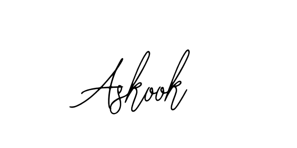 You should practise on your own different ways (Bearetta-2O07w) to write your name (Askook) in signature. don't let someone else do it for you. Askook signature style 12 images and pictures png